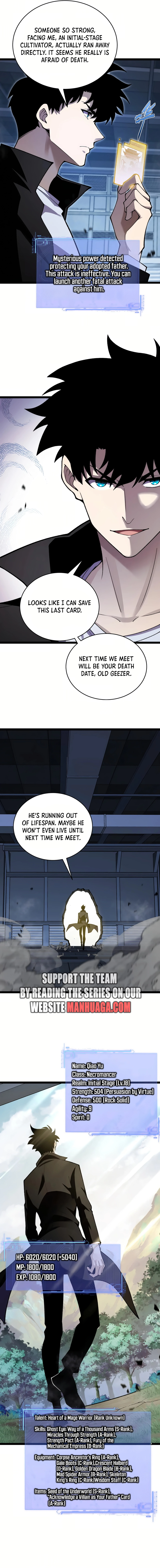 Maxed Power Necromancer Chapter 82 page 4