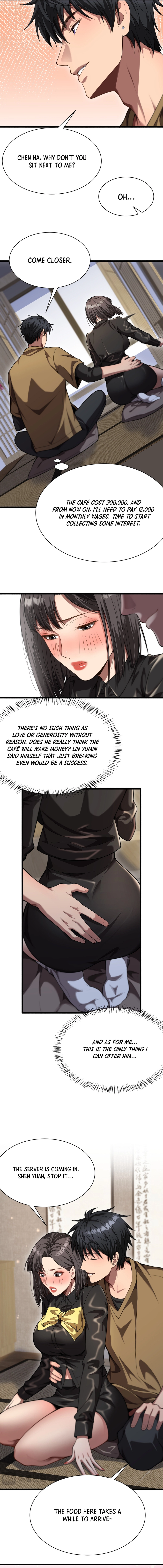 They offered their loyalty to me after I obtained Financial Freedom Chapter 10 page 1