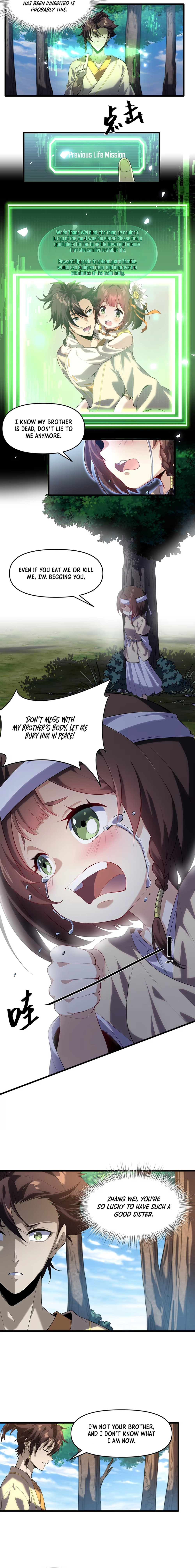 Starting as a Small Zombie, I Cultivate to Immortality by Growing Plants Chapter 02 page 2