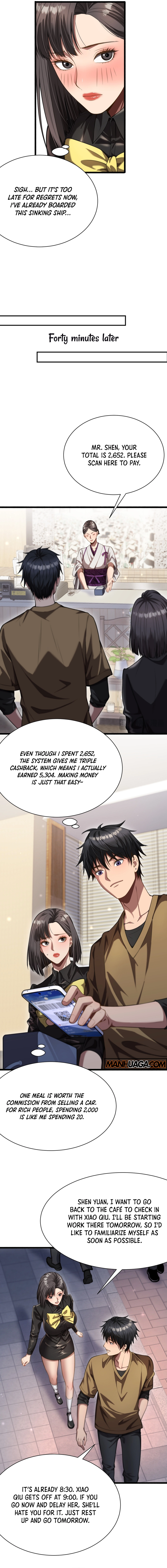 They offered their loyalty to me after I obtained Financial Freedom Chapter 10 page 3