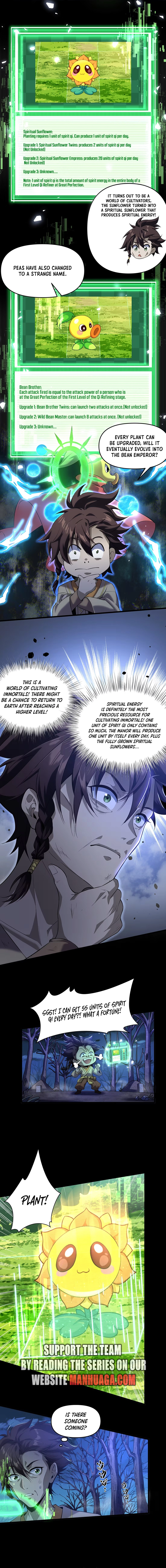 Starting as a Small Zombie, I Cultivate to Immortality by Growing Plants Chapter 01 page 3