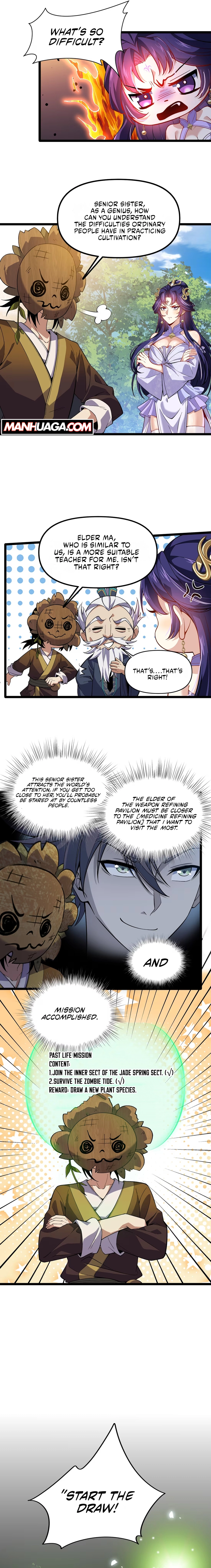 Starting as a Small Zombie, I Cultivate to Immortality by Growing Plants Chapter 09 page 4