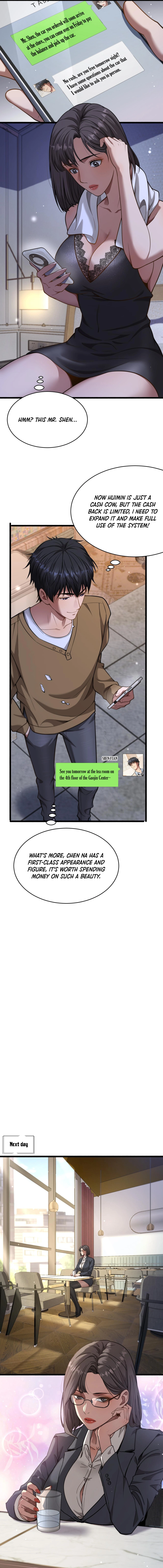 They offered their loyalty to me after I obtained Financial Freedom Chapter 6 page 4