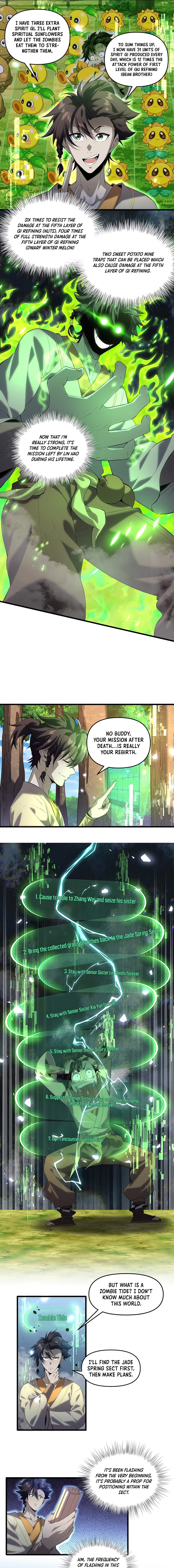 Starting as a Small Zombie, I Cultivate to Immortality by Growing Plants Chapter 02 page 6