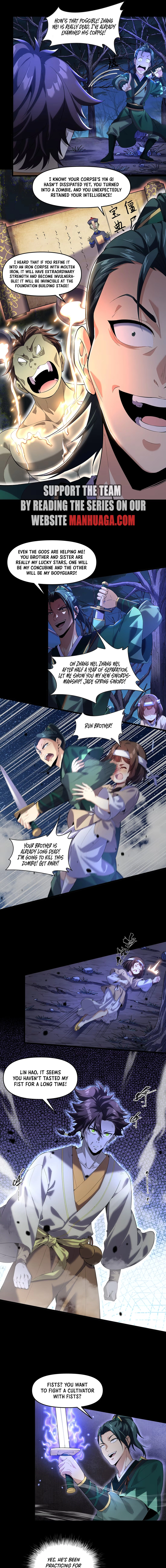 Starting as a Small Zombie, I Cultivate to Immortality by Growing Plants Chapter 01 page 7