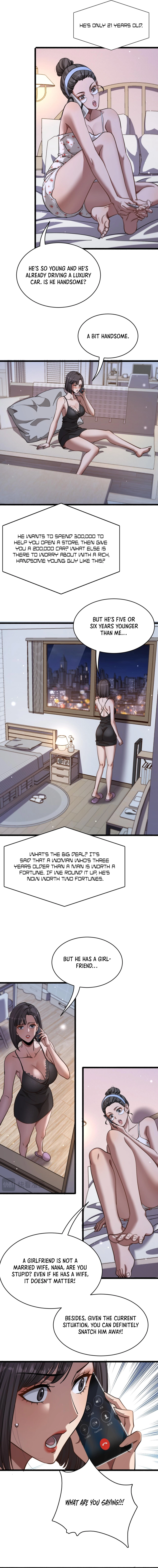They offered their loyalty to me after I obtained Financial Freedom Chapter 7 page 10