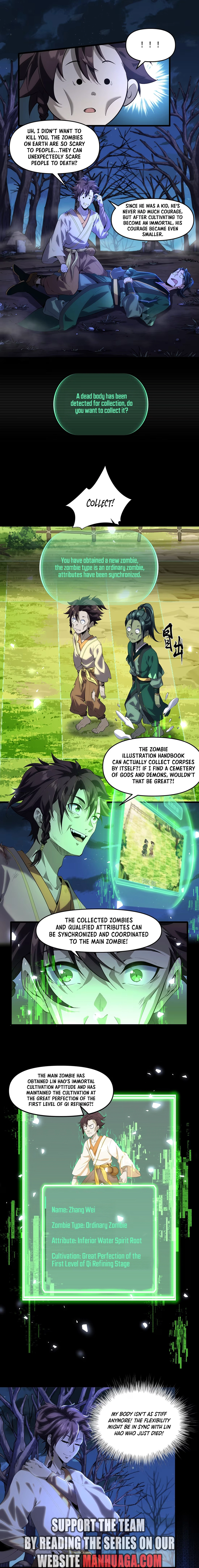 Starting as a Small Zombie, I Cultivate to Immortality by Growing Plants Chapter 01 page 11
