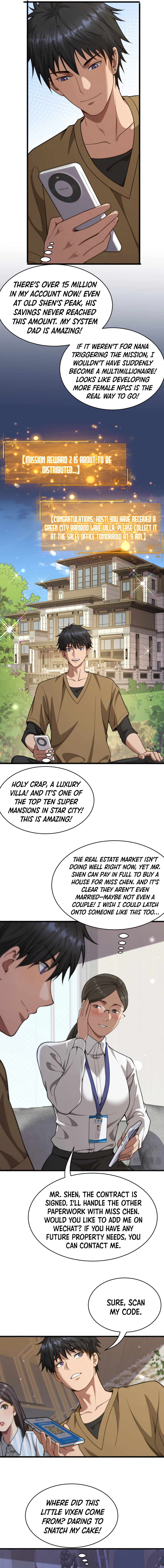 They offered their loyalty to me after I obtained Financial Freedom Chapter 12 page 1
