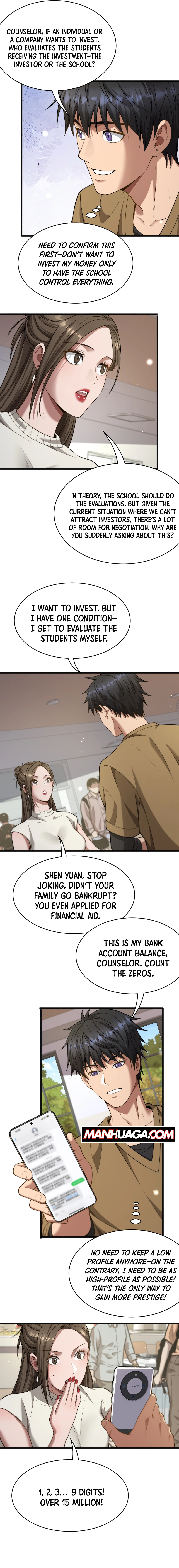 They offered their loyalty to me after I obtained Financial Freedom Chapter 12 page 7