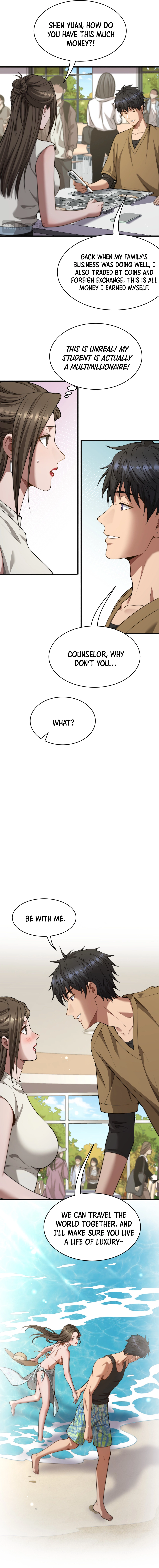 They offered their loyalty to me after I obtained Financial Freedom Chapter 12 page 8
