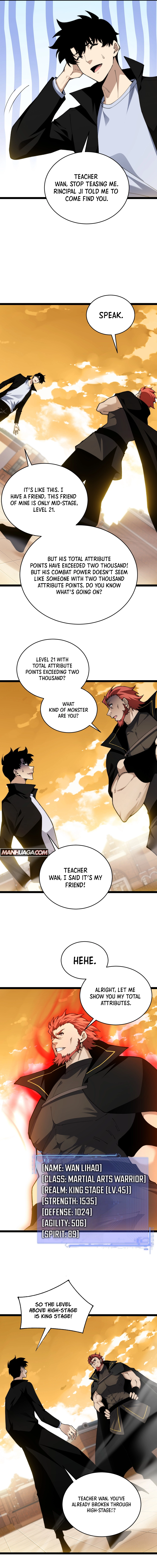 Maxed Power Necromancer Chapter 95 page 8