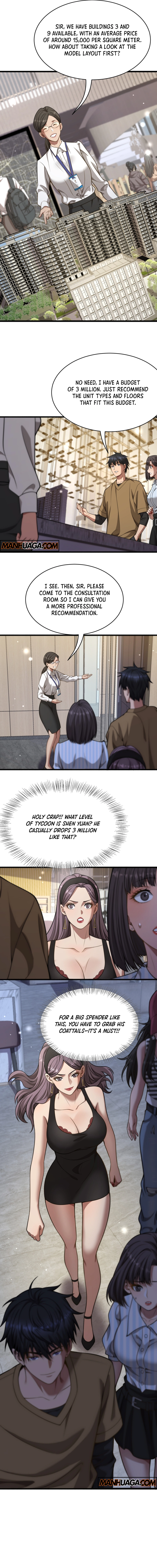 They offered their loyalty to me after I obtained Financial Freedom Chapter 11 page 9