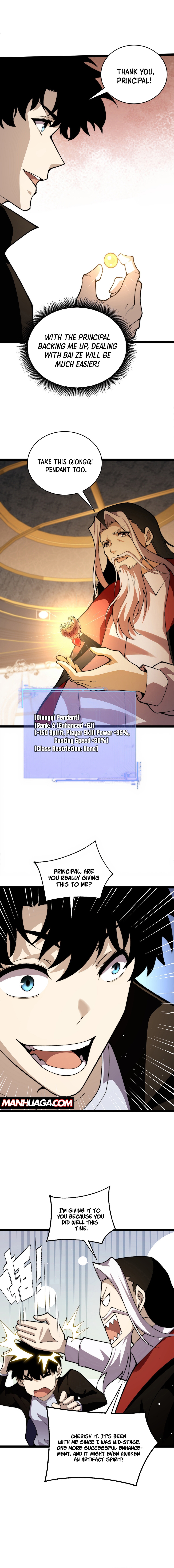 Maxed Power Necromancer Chapter 98 page 9