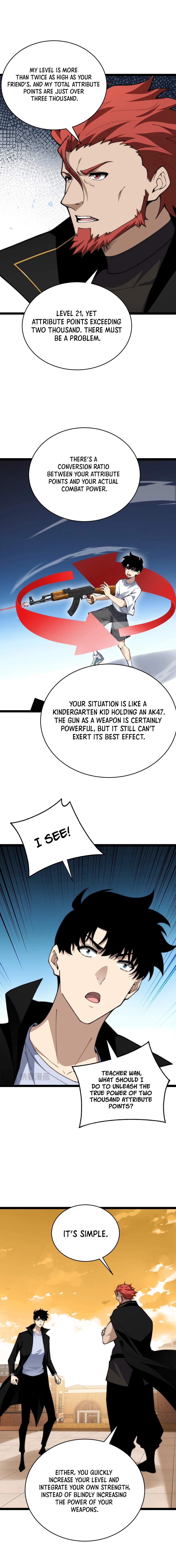 Maxed Power Necromancer Chapter 95 page 9