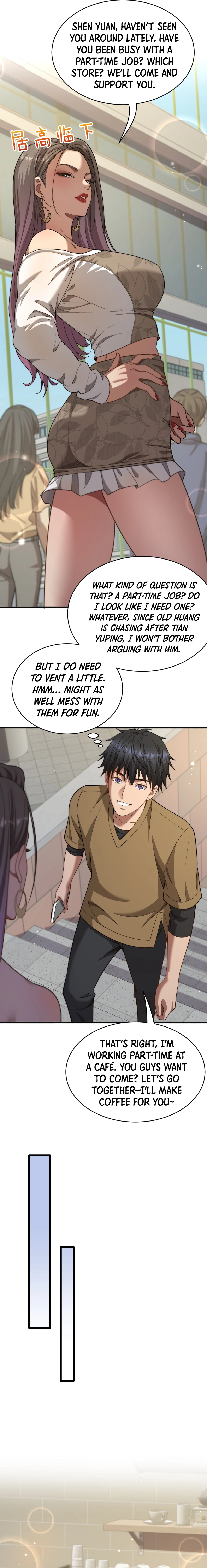 They offered their loyalty to me after I obtained Financial Freedom Chapter 12 page 12