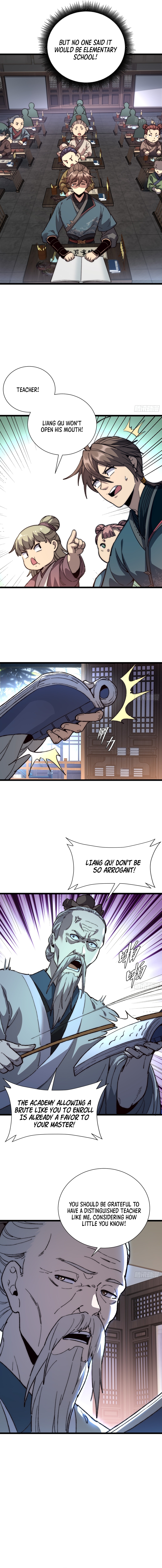 Starting as water monkey to be a god page 1