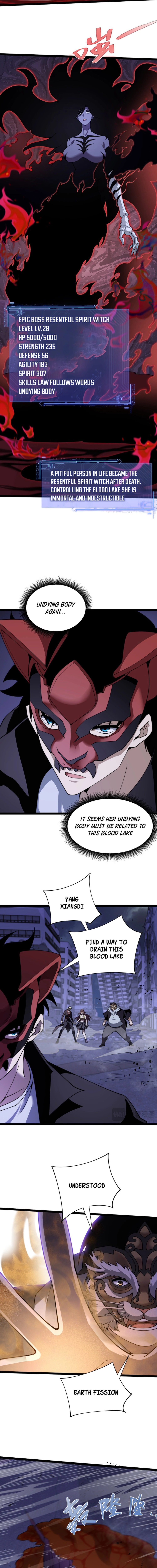Maxed Power Necromancer Chapter 104 page 4