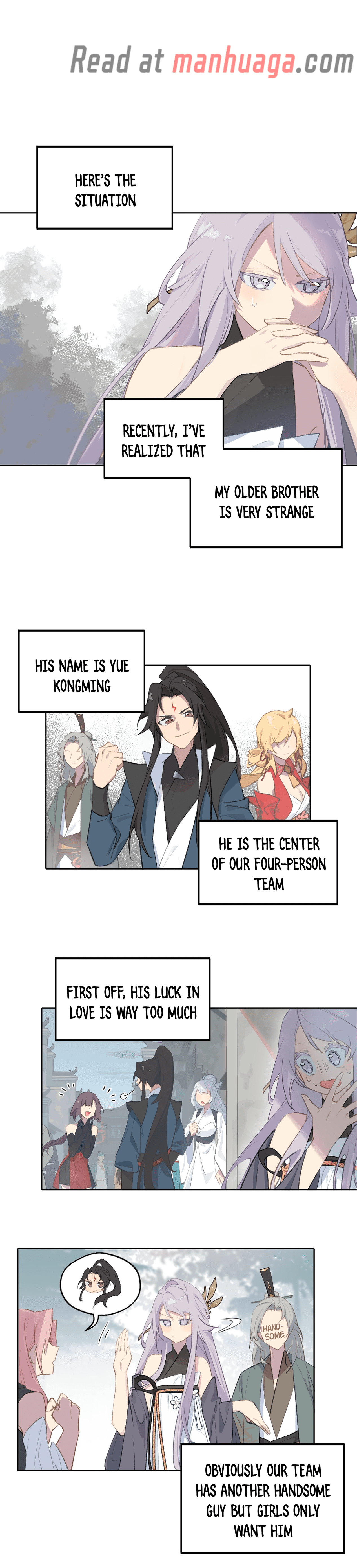 Kill the Male Lead to Become the Villainess chapter 1 page 1